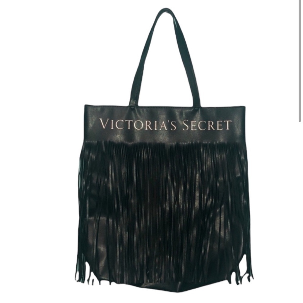 Victoria’s Secret Limited Edition Flirty Fringe Tote, EUC - Picture 2 of 7